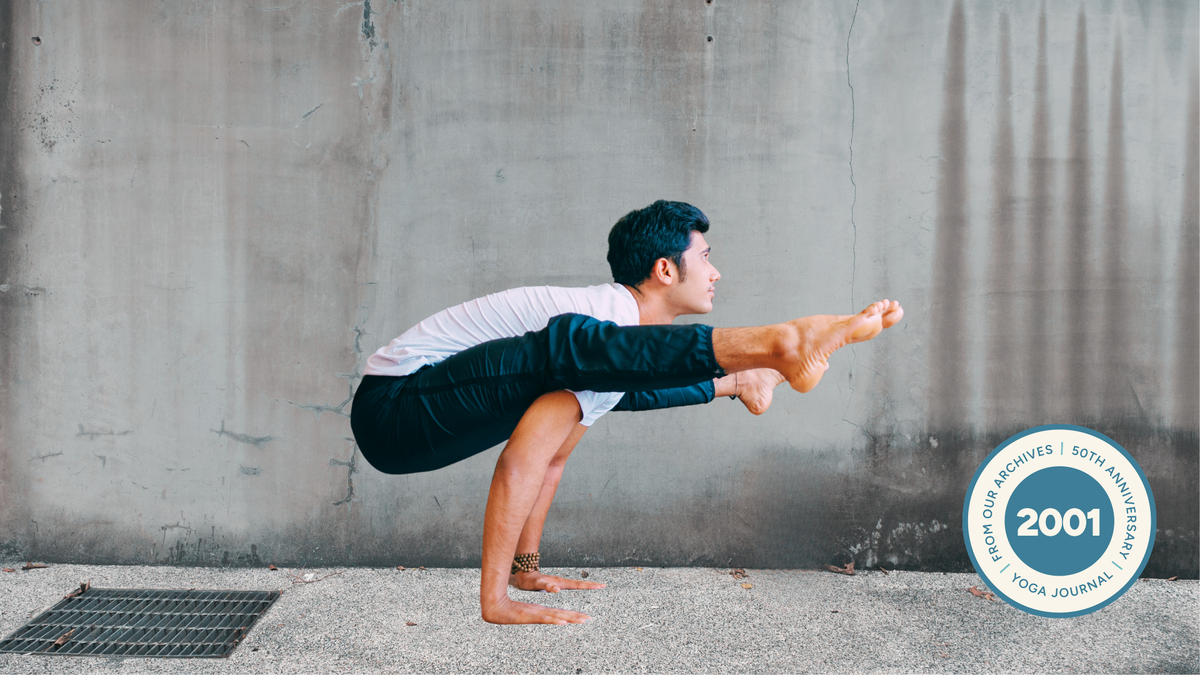 How to Come Into This Challenging Arm Balance, One Step at a Time