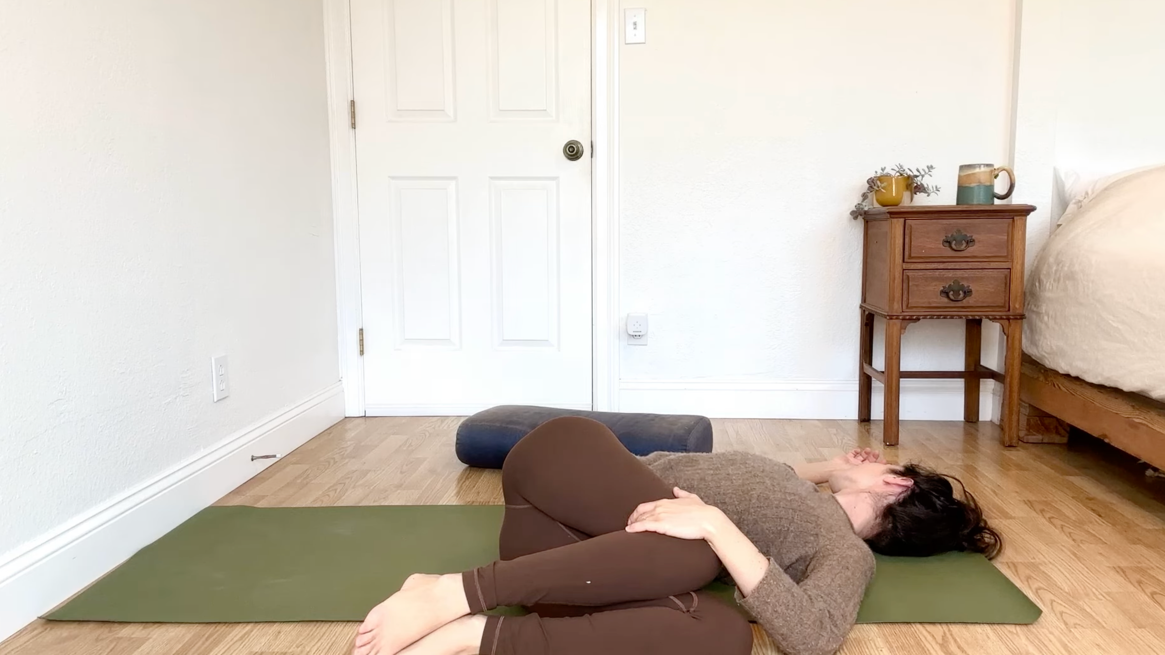 Michelle Martone in Reclined Twist
