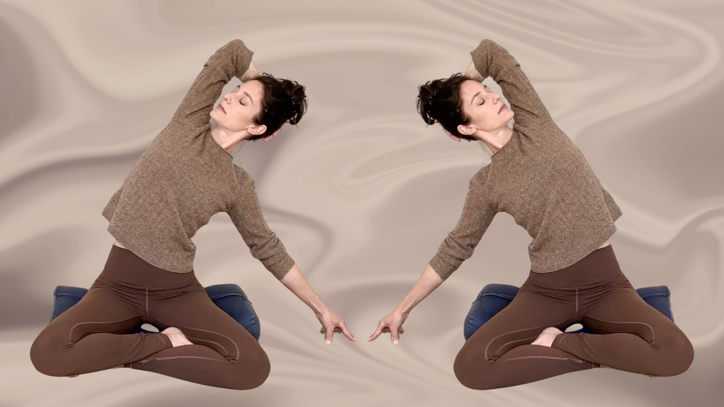 15-Minute Yoga to Ease Stress and Slow Down-Without Standing Up