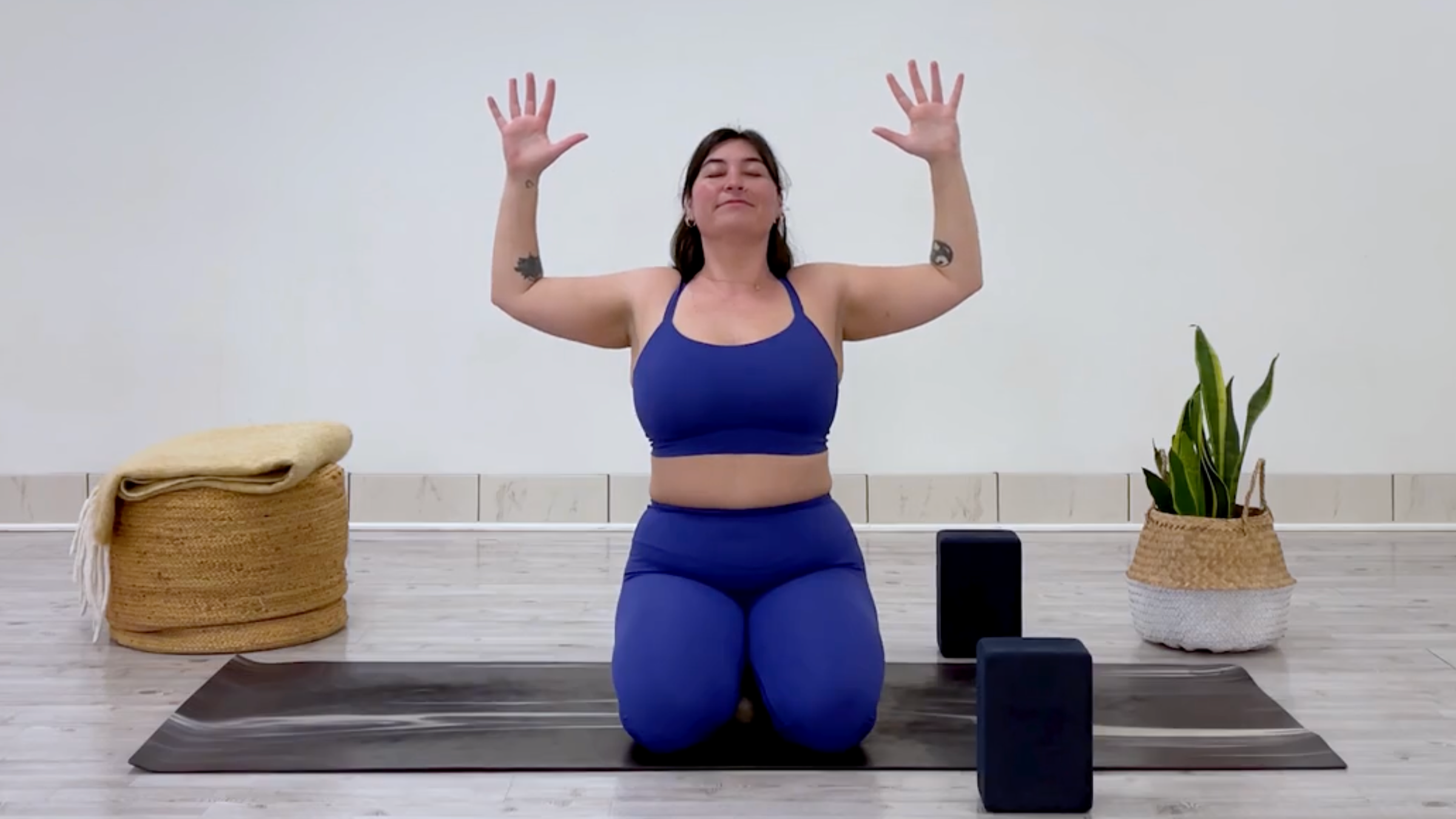 12-Minute Yoga Practice for an Instant Good Mood
