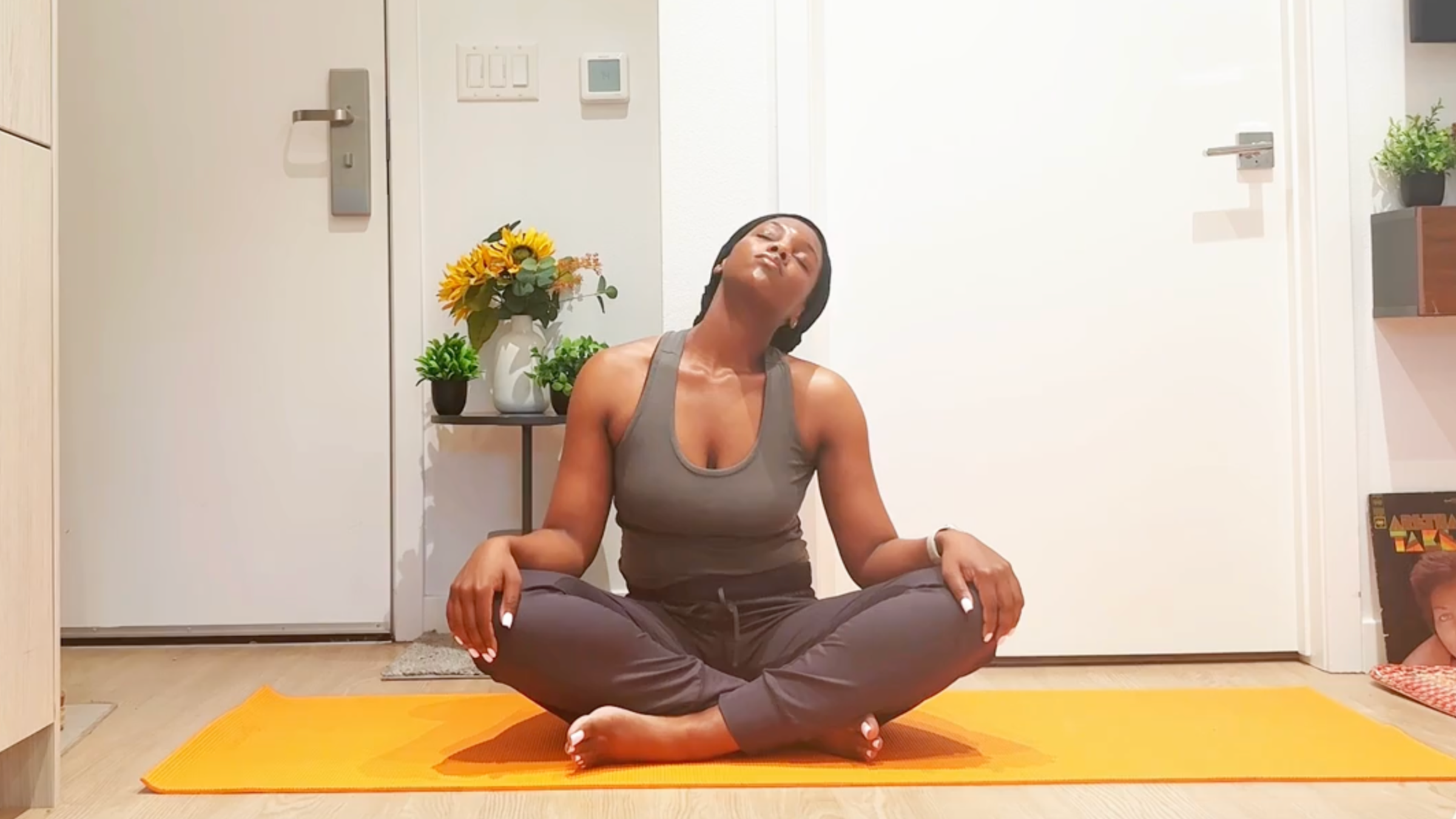 5-Minute Seated Yoga to Relieve Neck Pain