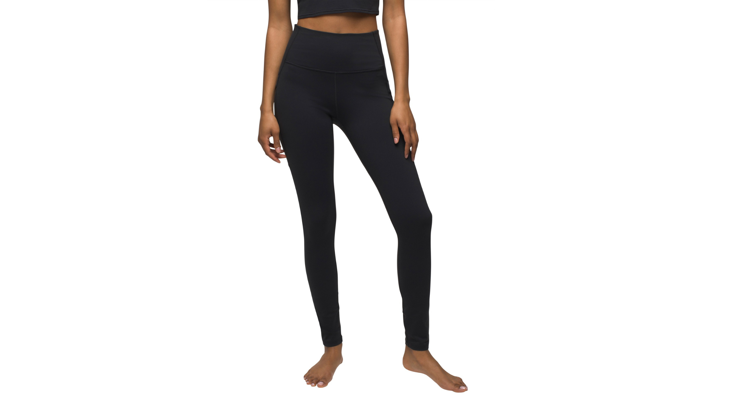 Image of woman wearing prAna Chakara Pocket Leggings