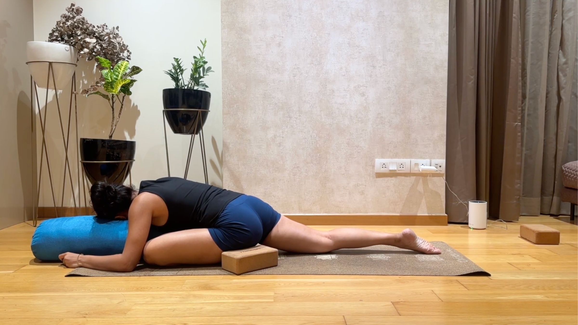8 Restorative Yoga Poses to Calm You Down in Minutes