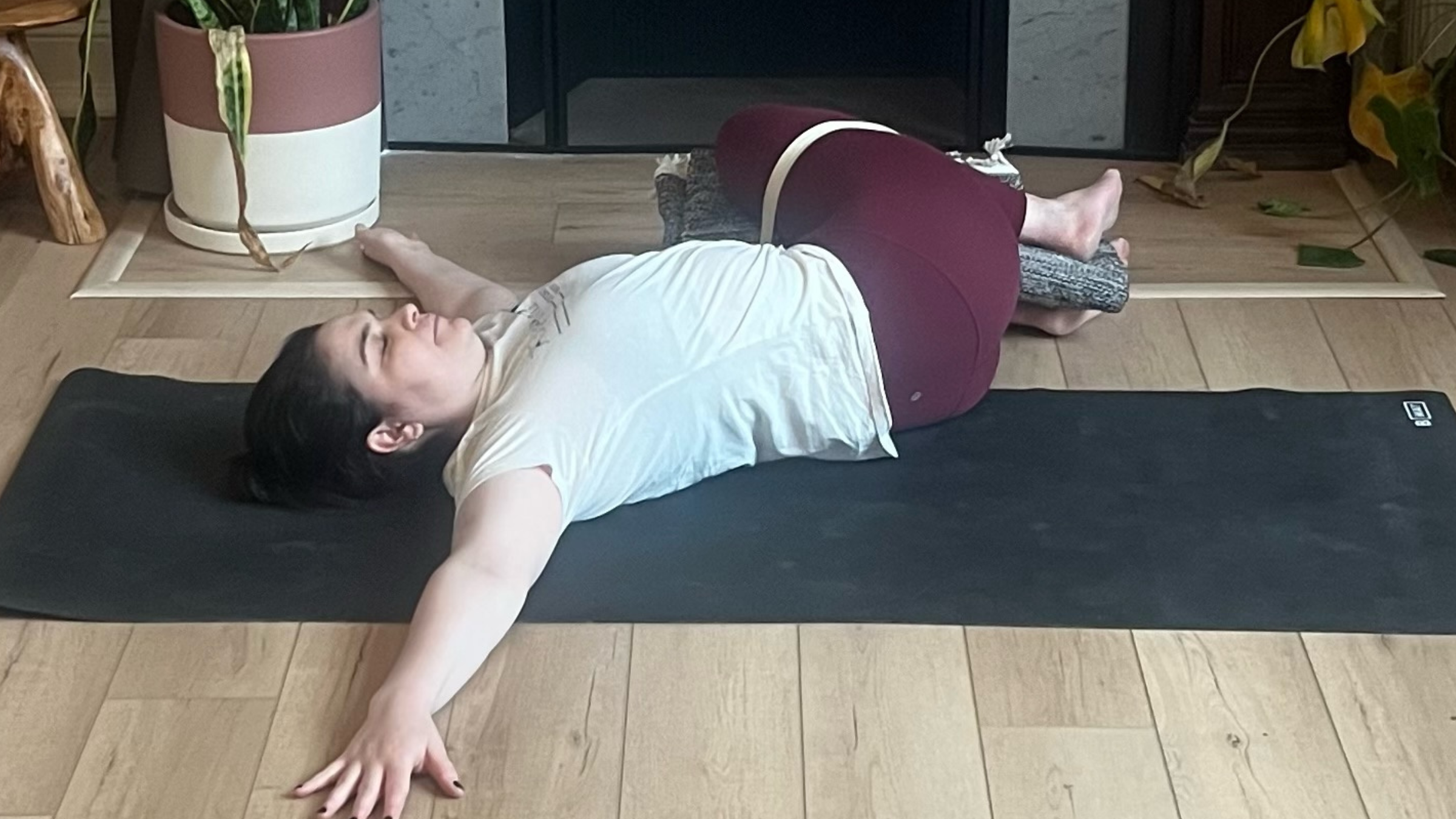4 Soothing Restorative Yoga Poses for When You're Overwhelmed and Exhausted