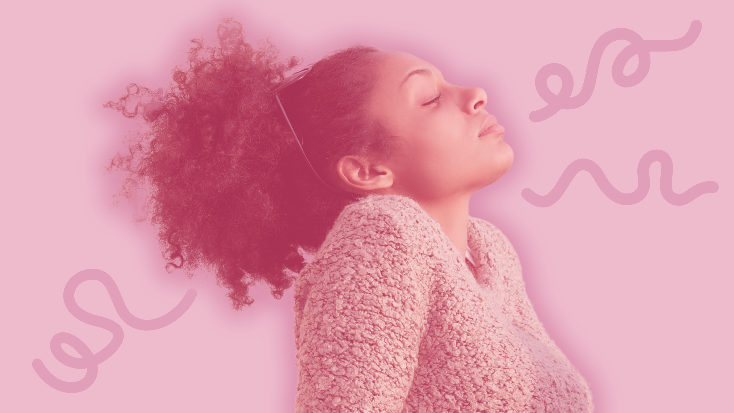A woman shrugs her shoulders and leaves, demonstrating the benefits of meditation