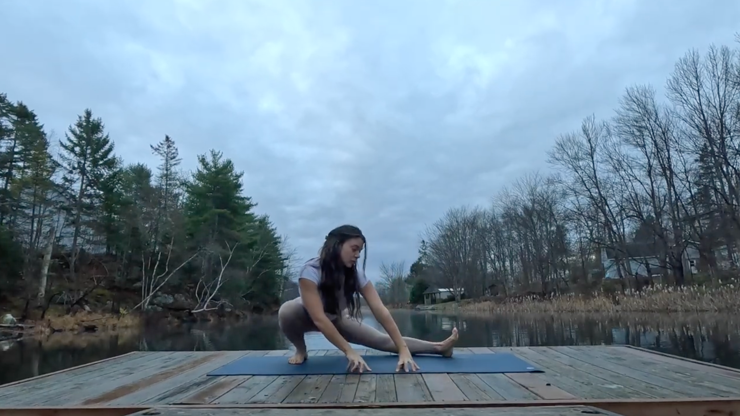 Teacher Emily Baltzer in Skater Pose