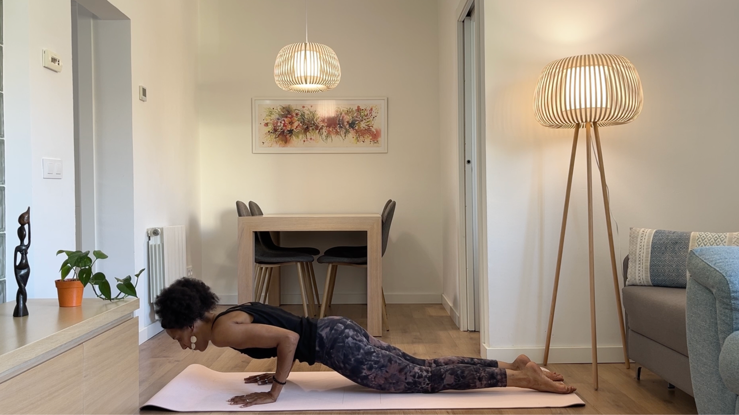 Chaturanga variation