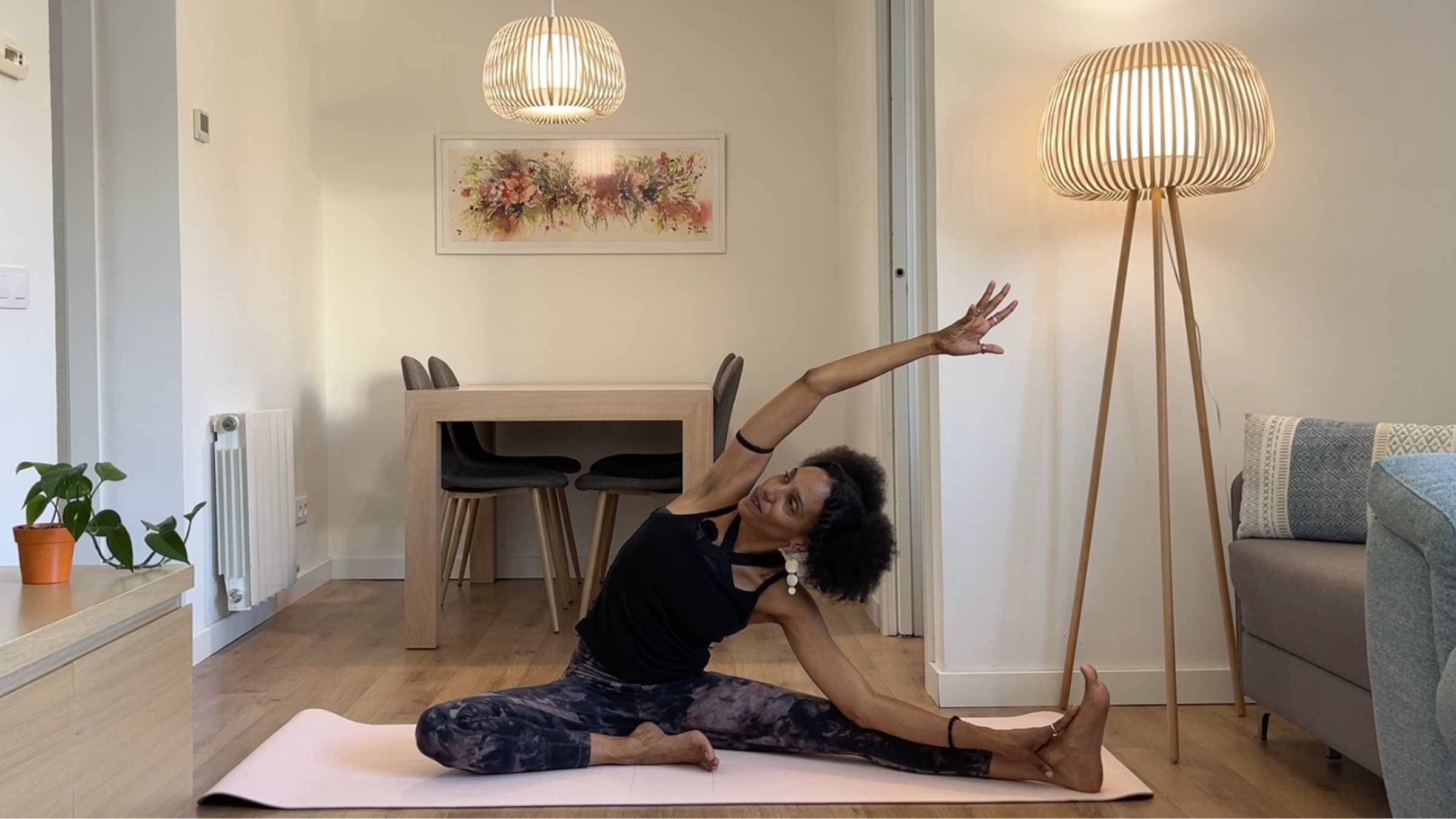 Revolved Head to Knee Pose