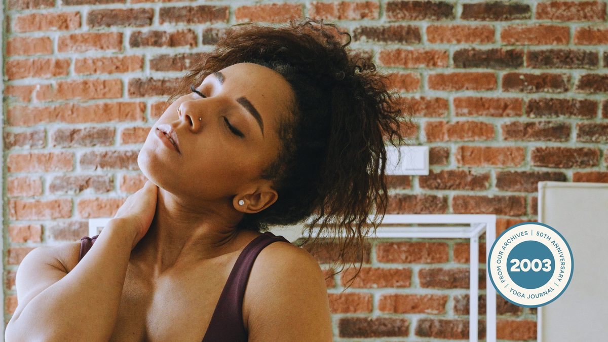 Pain in the Neck? Here’s How Yoga Can Help Realign Your Spine—and Relieve Tension.