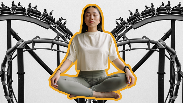 It Turns Out the Best Place to Meditate Just Might Be a Roller Coaster