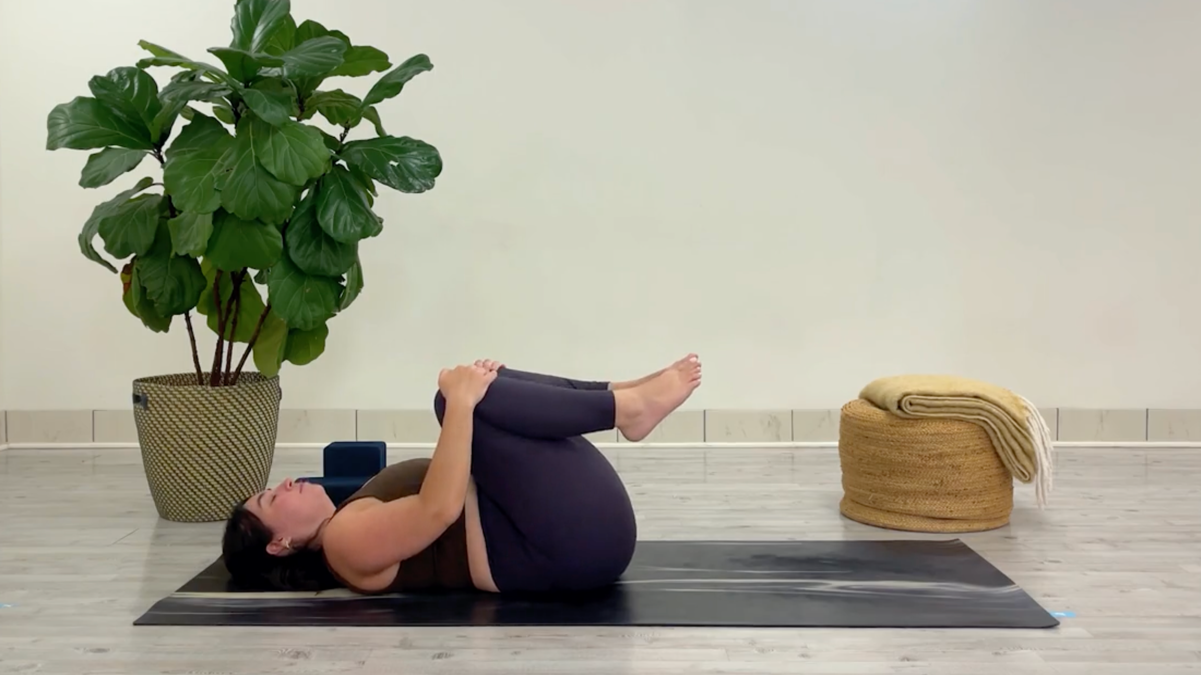 Teacher Taylor Lorenz in Knees to Chest
