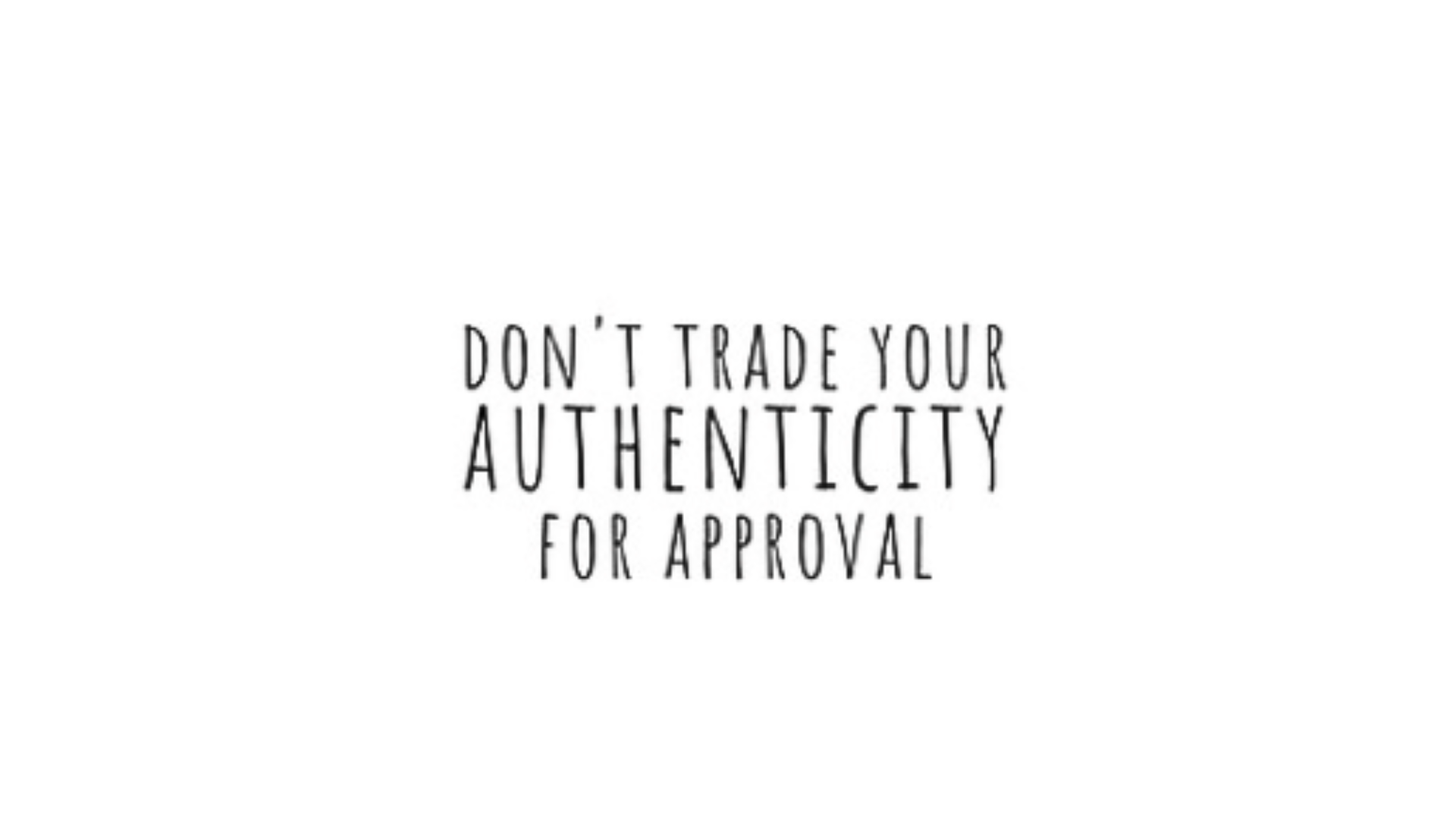 Black and white text quote