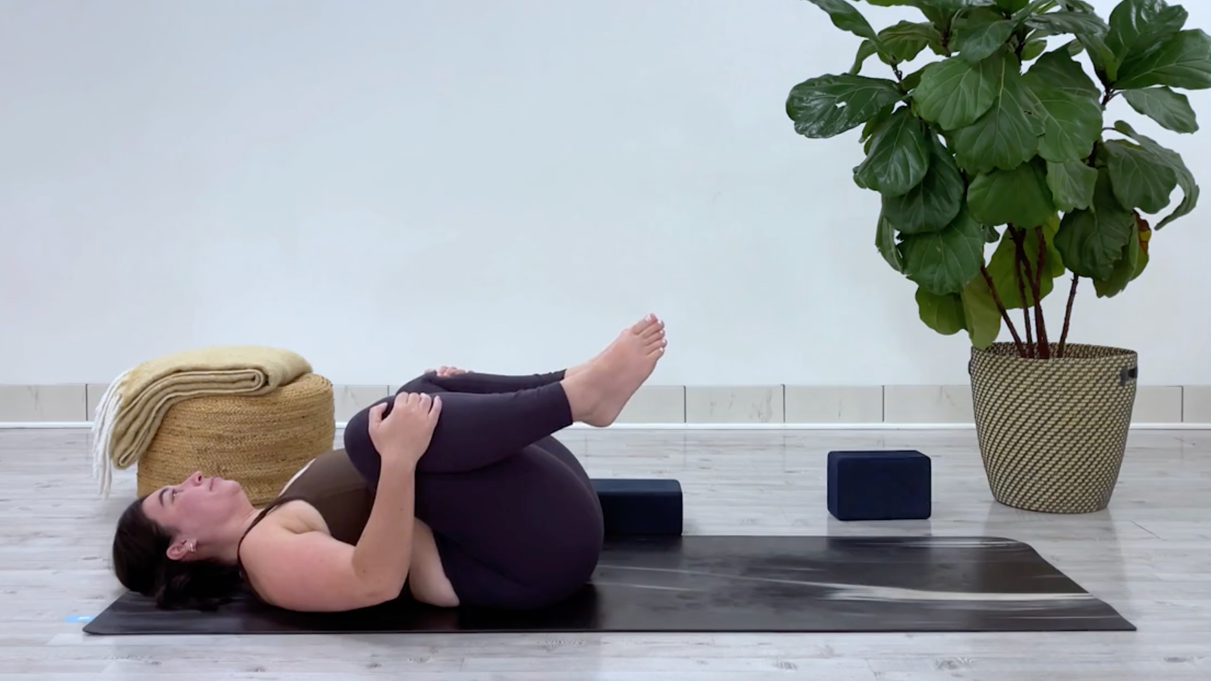 12-Minute Yin Yoga to Relieve Some of Your Stress