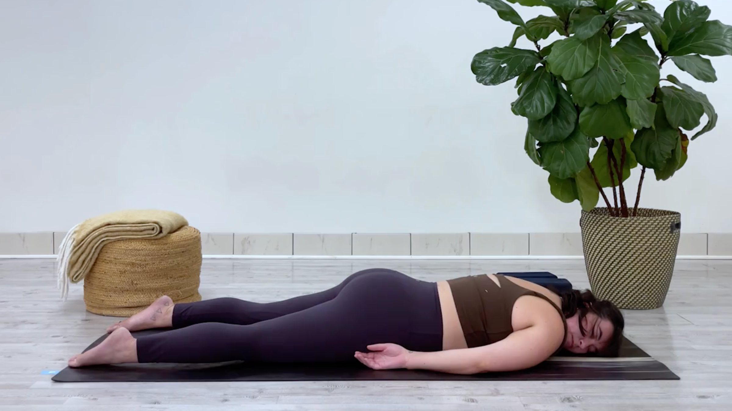 12-Minute Yin Yoga to Relieve Some of Your Stress