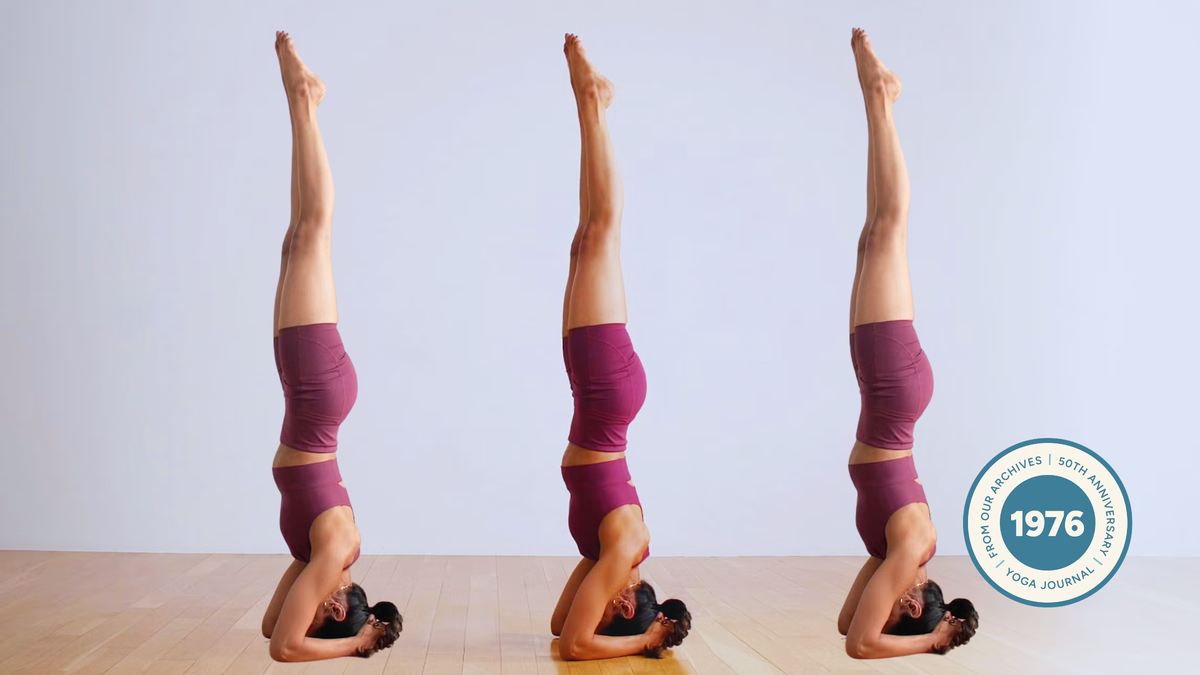 Headstand is a Masterclass in Changing Your Perspective & Unlocking Your Energy