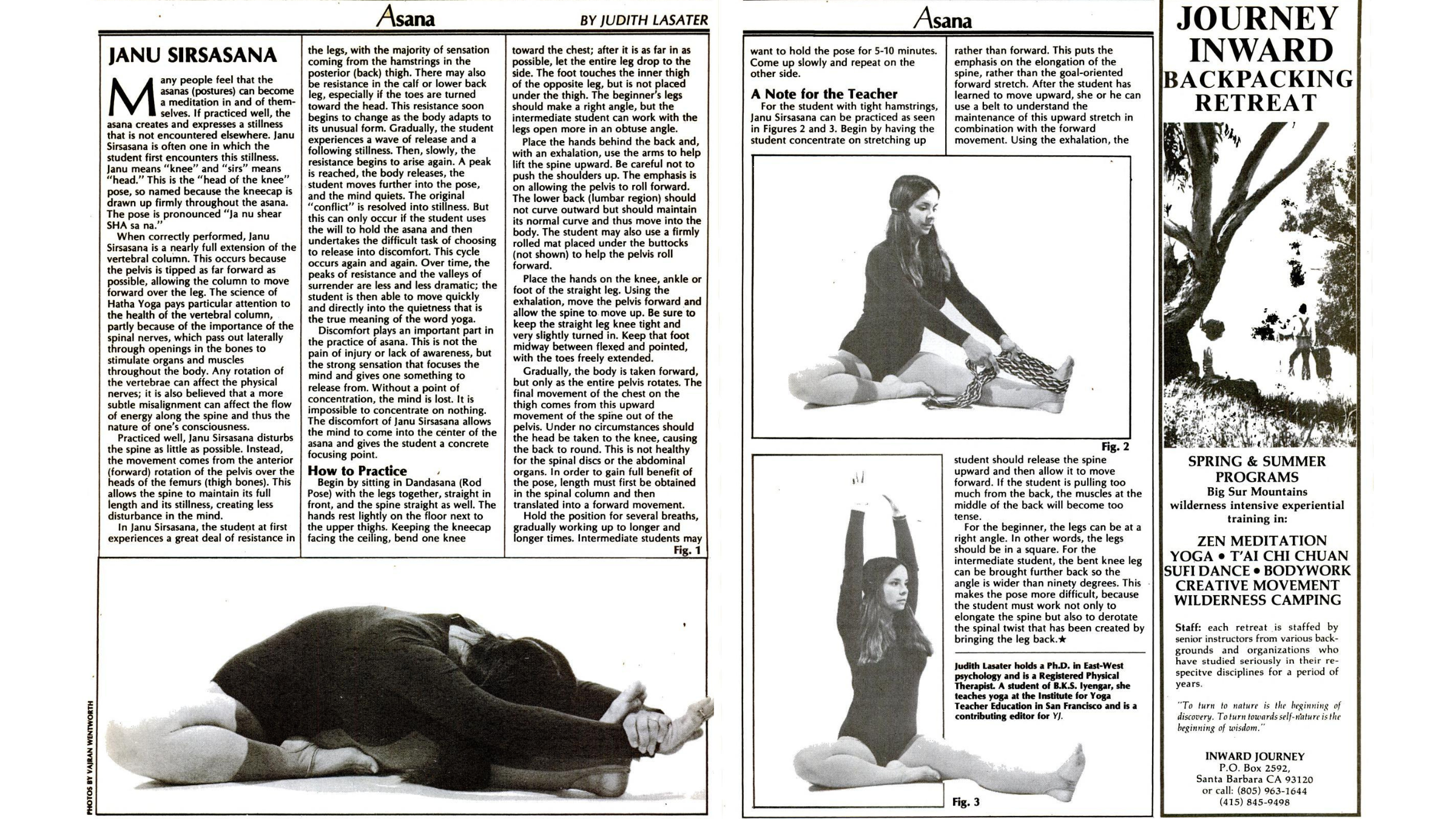 Diagrams of a person in Janu Sirsasana
