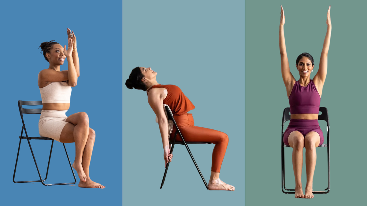 5 Chair Yoga Poses That Let You Practice Sitting Down