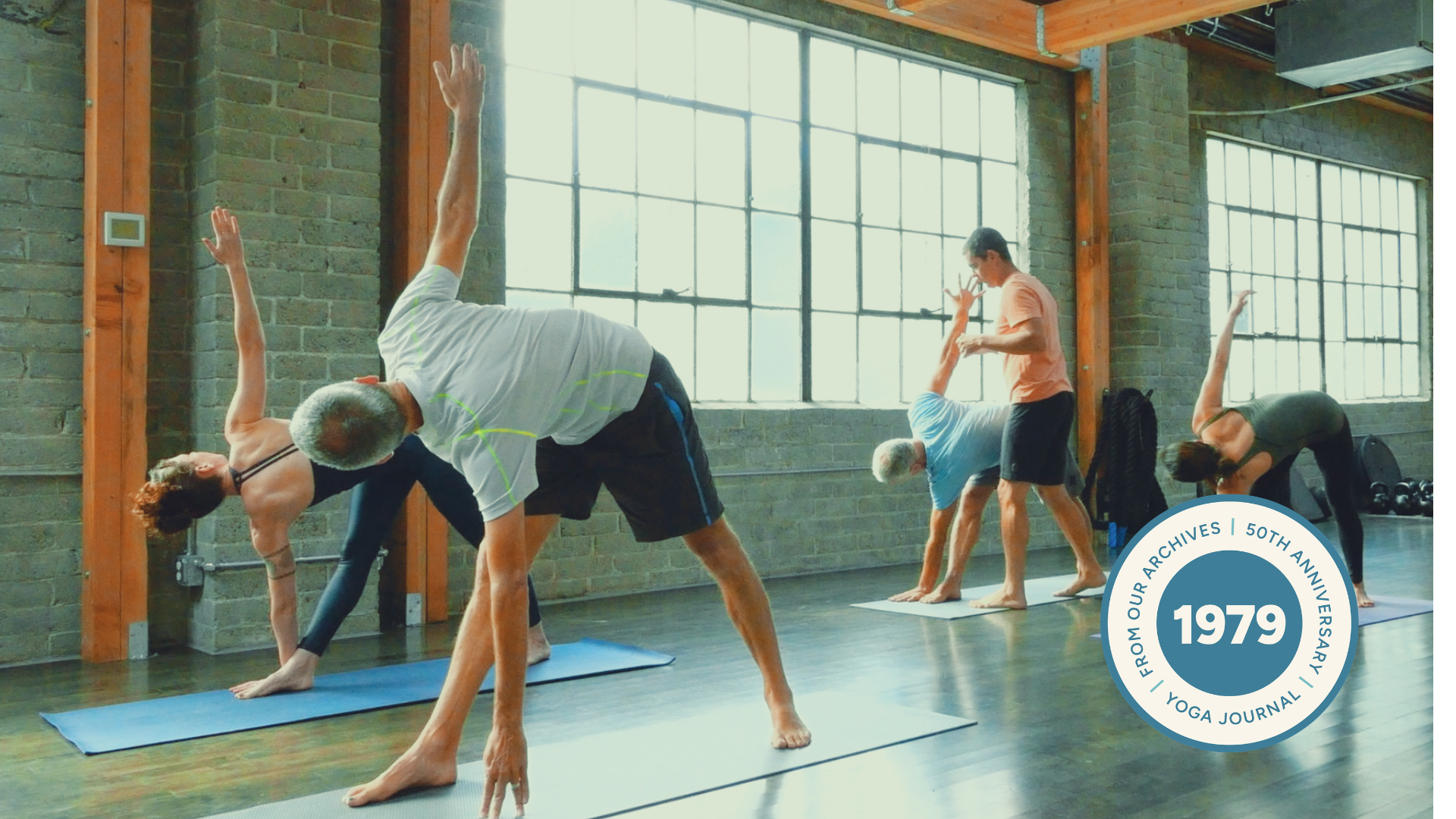 How Revolved Triangle Pose Can Help Quiet All That Mind Stuff