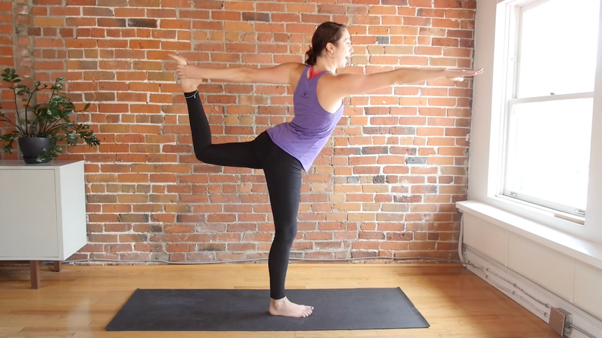 15-Minute Yoga to Challenge Your Balance (In a Good Way)