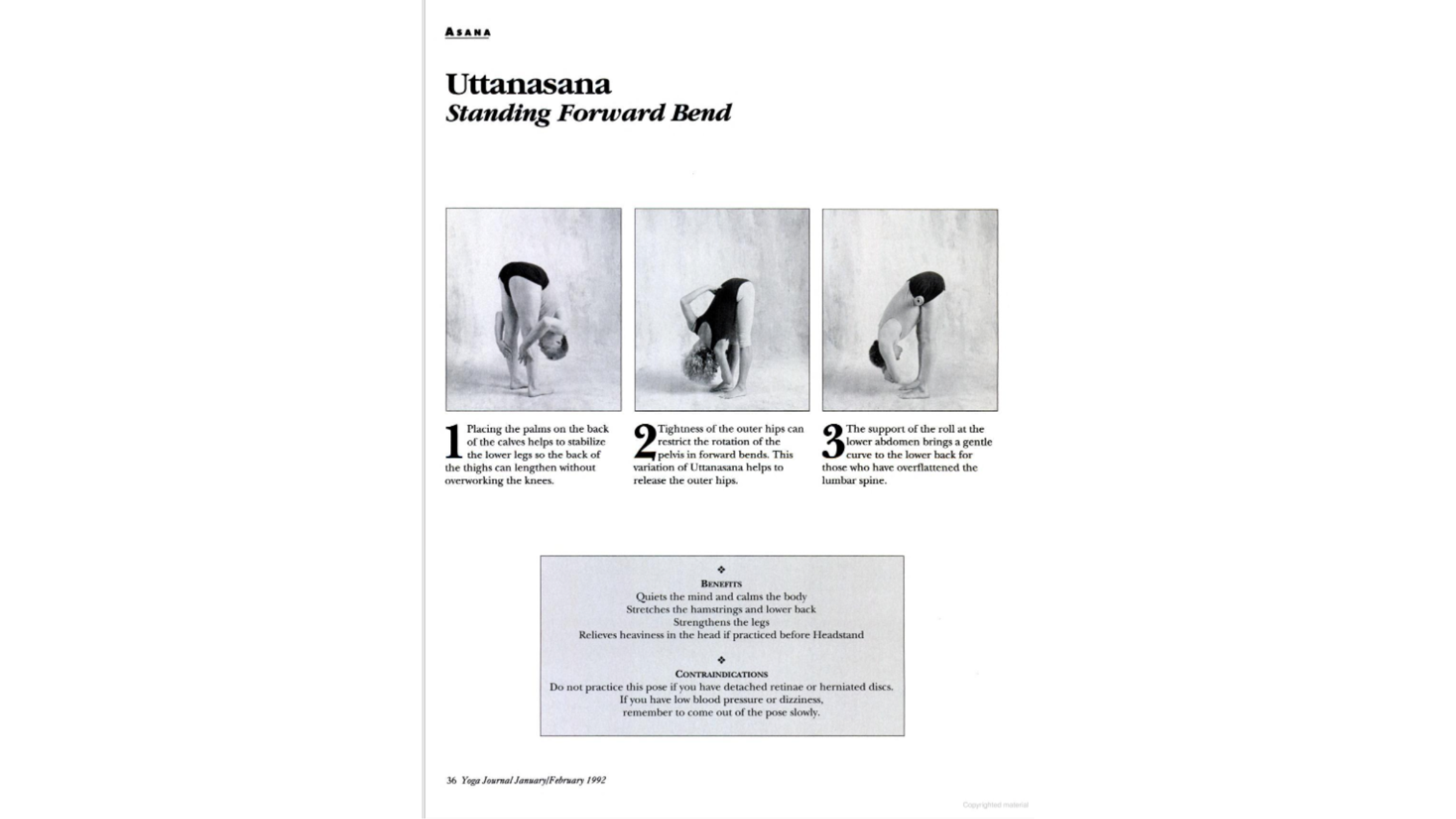 Simple Adjustments to Protect Your Lower Back in Standing Forward Bend
