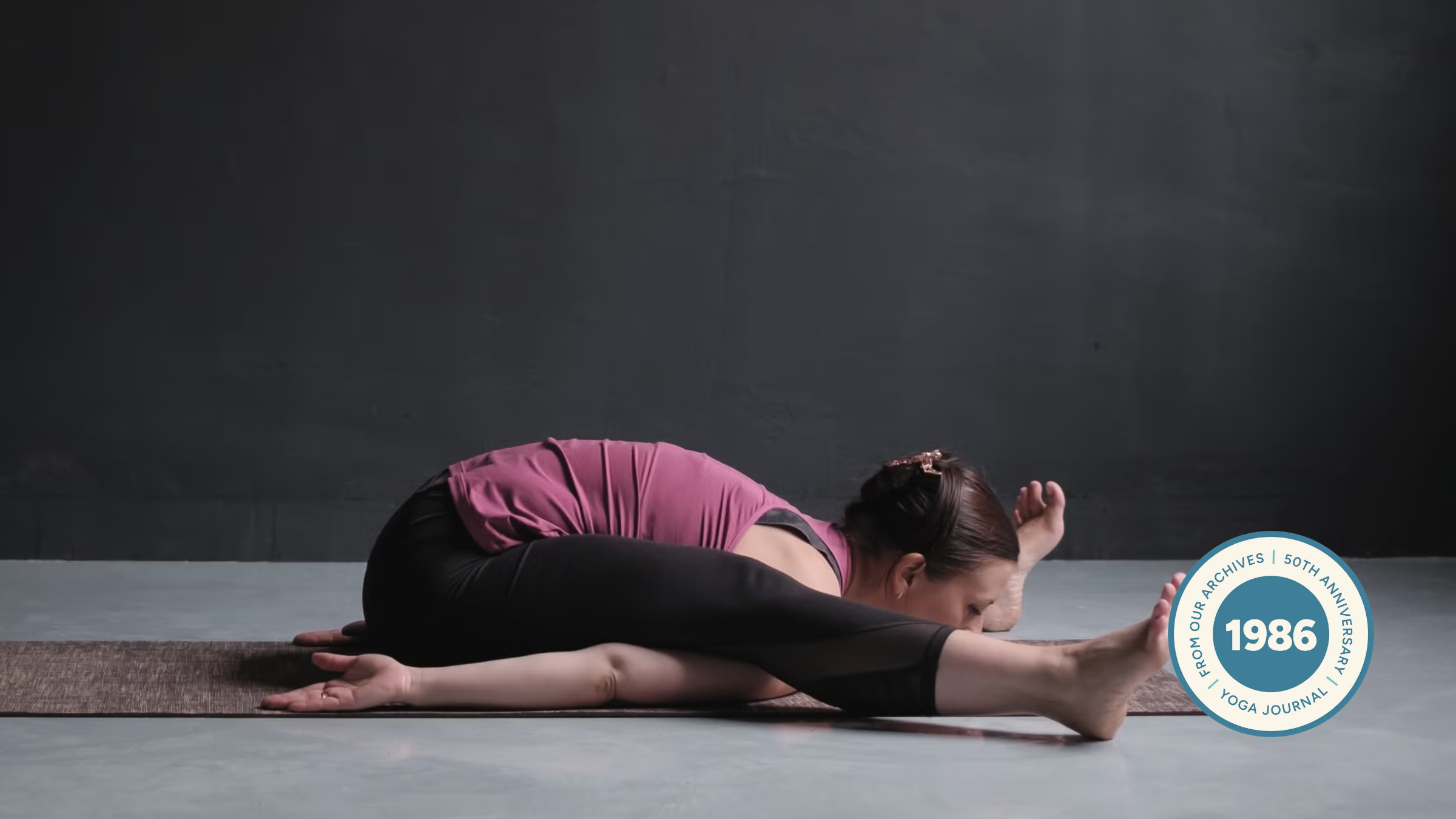 Tortoise Pose Stretches Your Spine and Asks You to Surrender
