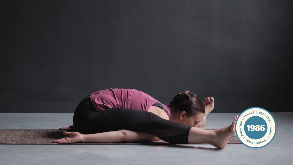 Tortoise Pose Stretches Your Spine and Asks You to Surrender