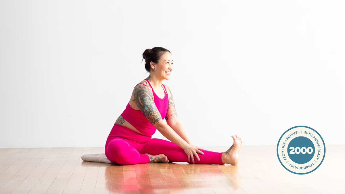 This Forward Bend Brings Flexibility to Your Hamstrings and Calms Your Nervous System