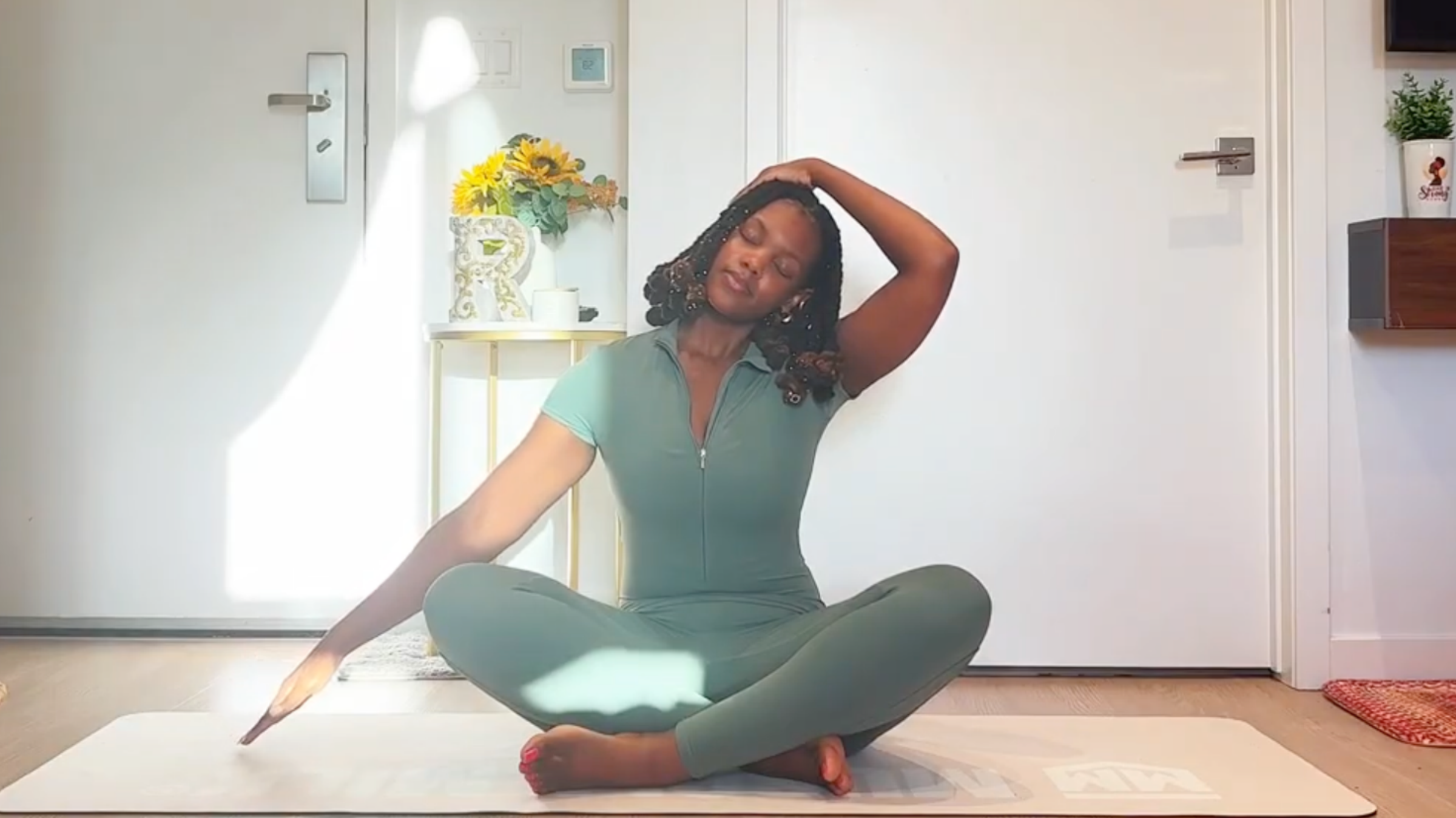 5-Minute Yoga Practice to Undo Your Slouch and Relieve Stiffness