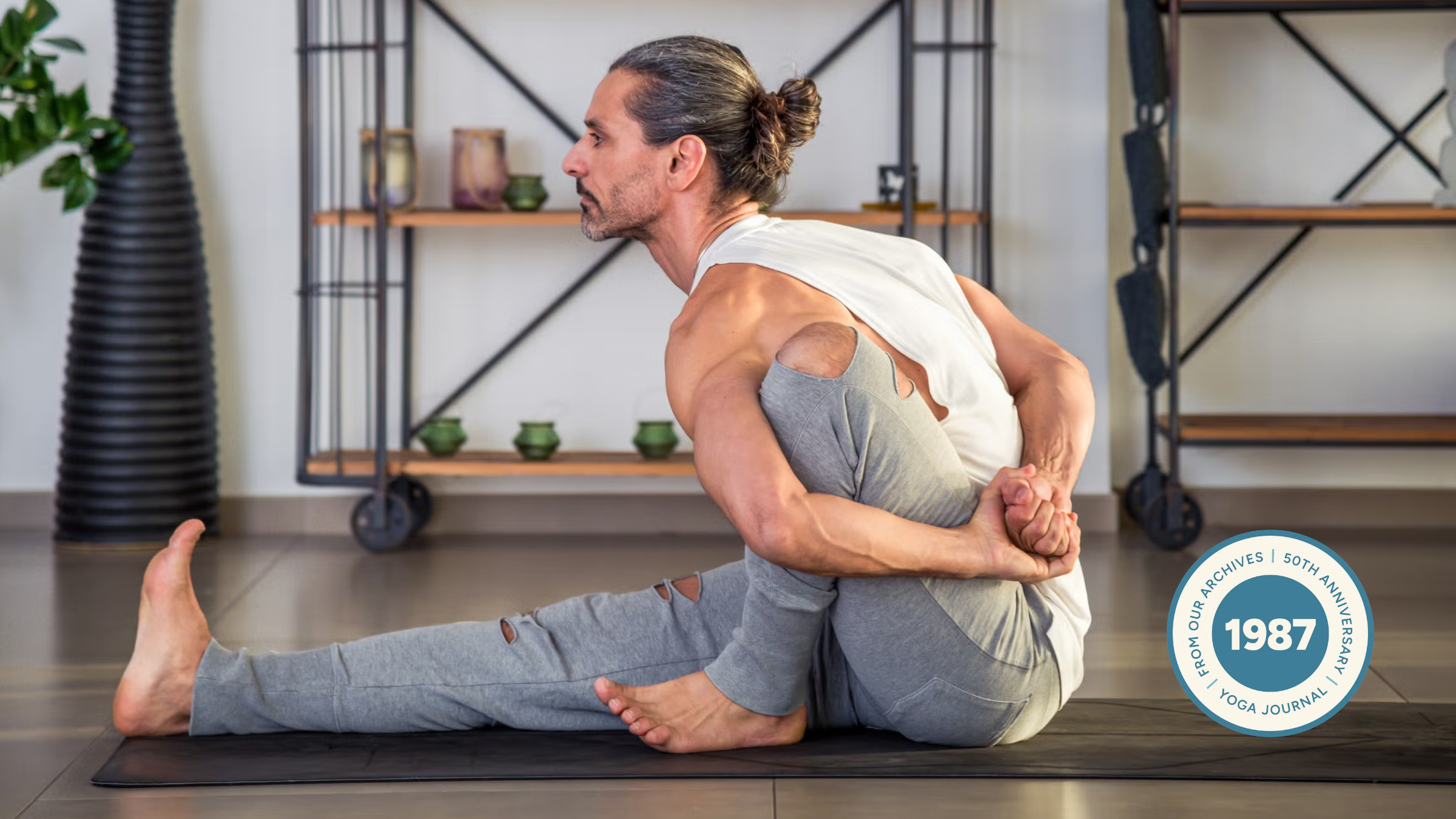 This Seated Yoga Pose Helps Build Full-Body Awareness