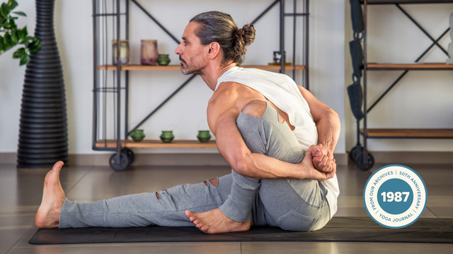 This Unique Seated Forward Bend Helps You Build Full-Body Awareness