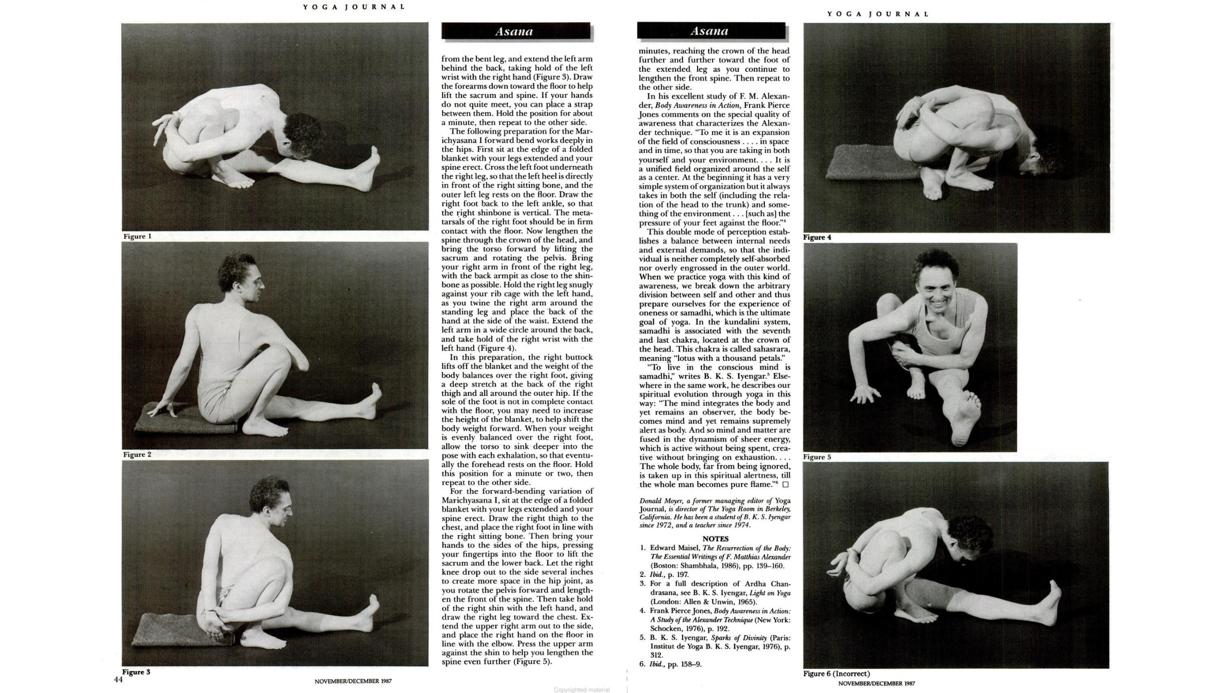 Diagrams depicting a person in Sage's Pose I, a seated forward bend