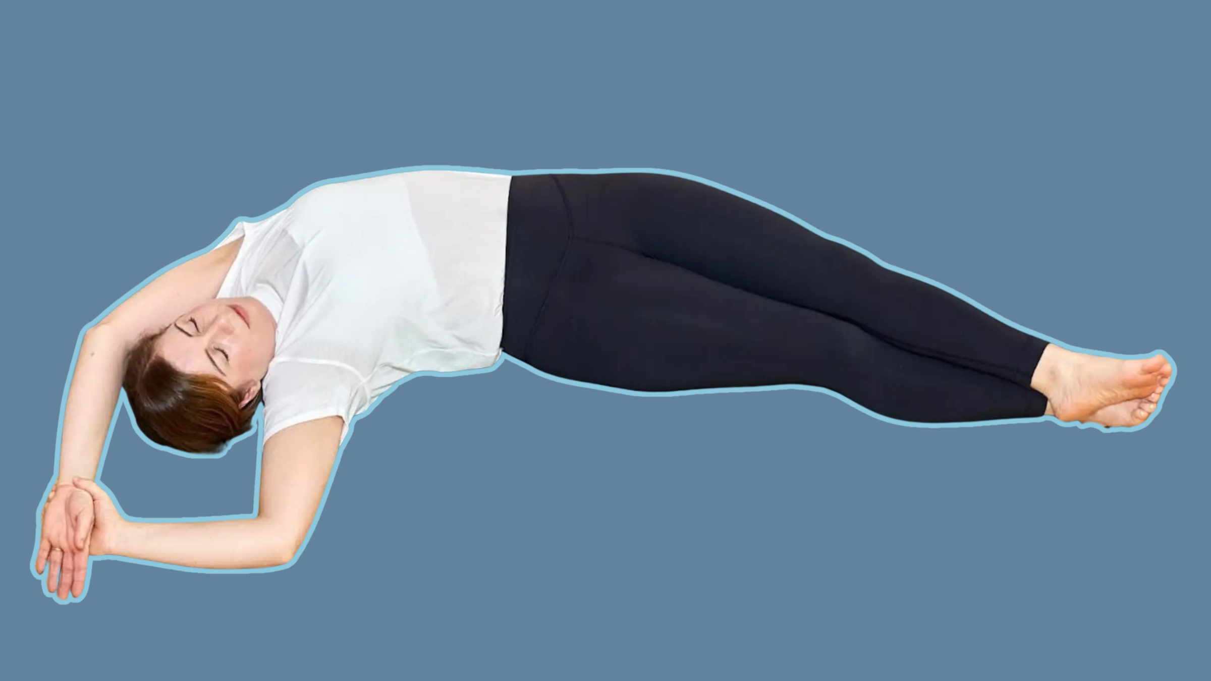 3 Minutes in Banana Pose is the Ultimate Side Body Stretch