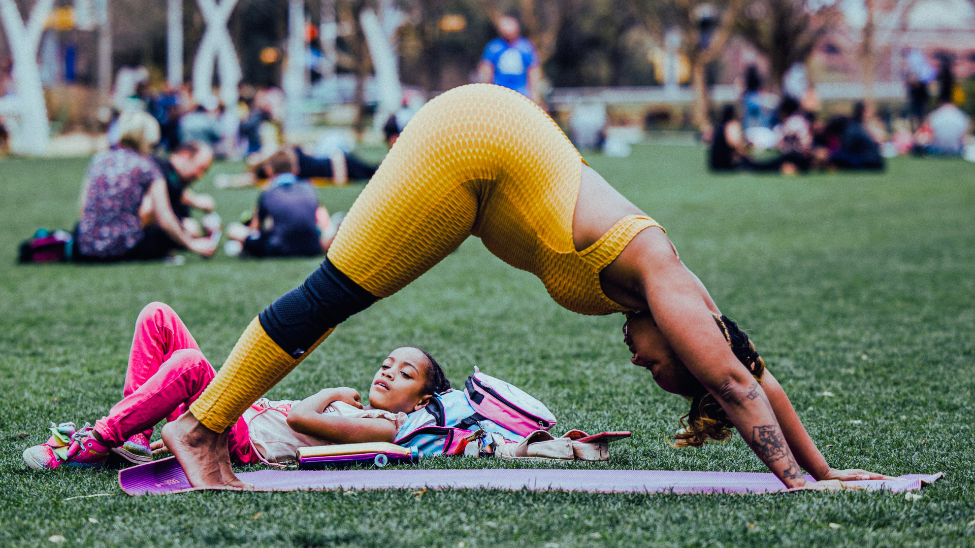 Amber Sayer Explores Yoga Poses to Strengthen Upper Back